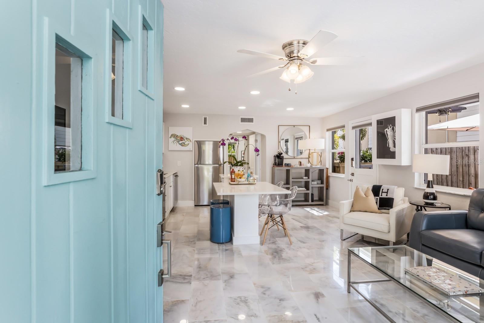 Unit #4 Downstairs Right - includes private/gated courtyard