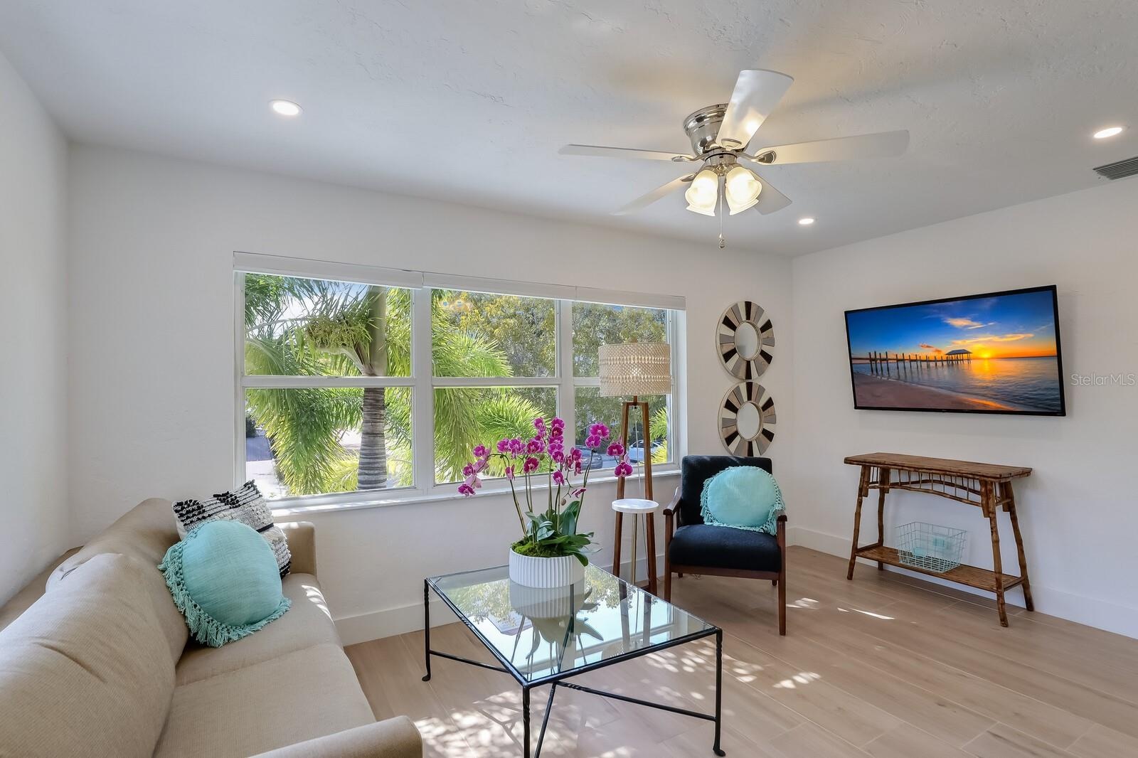 #3 Upstairs Right - has private patio and views of Marina Jack