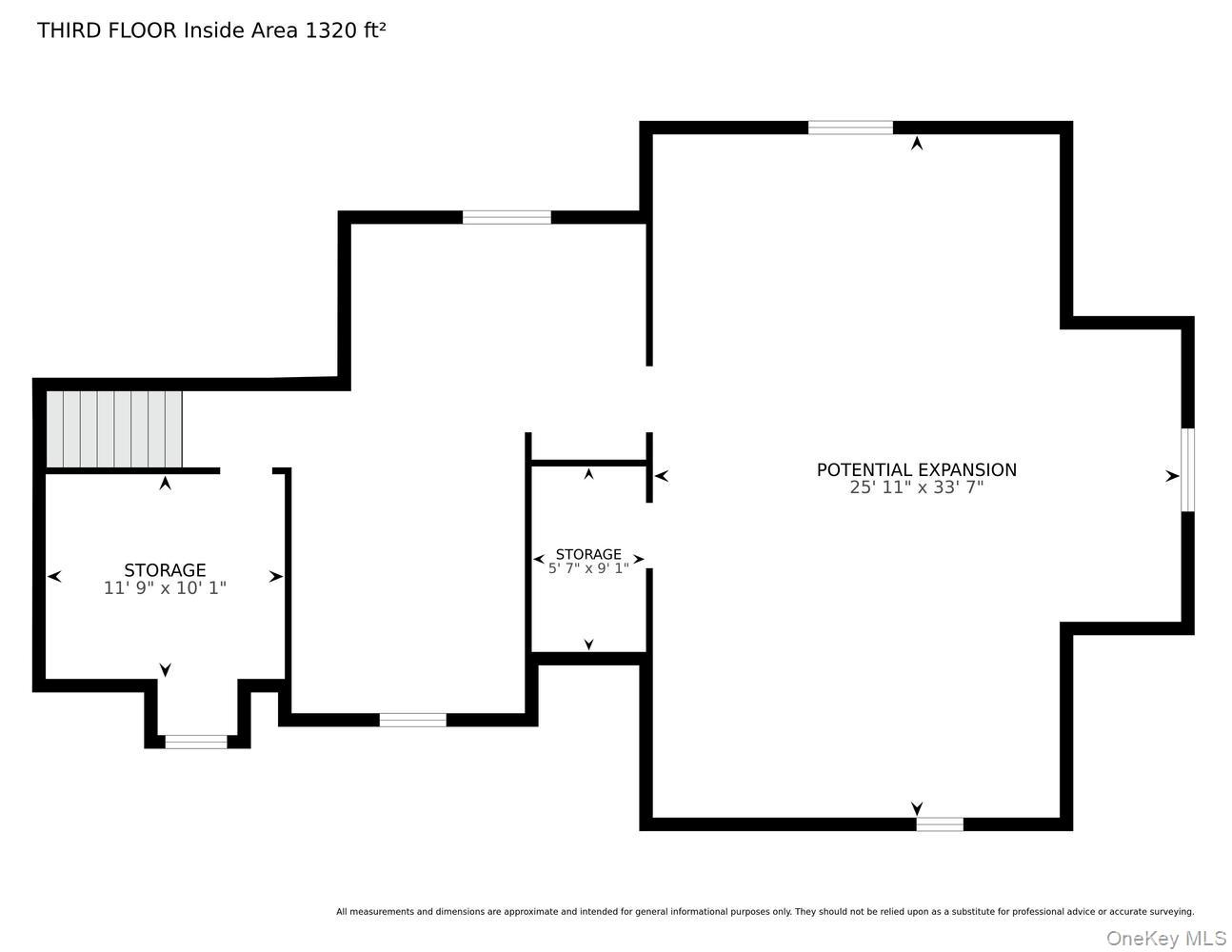 Third level bonus area