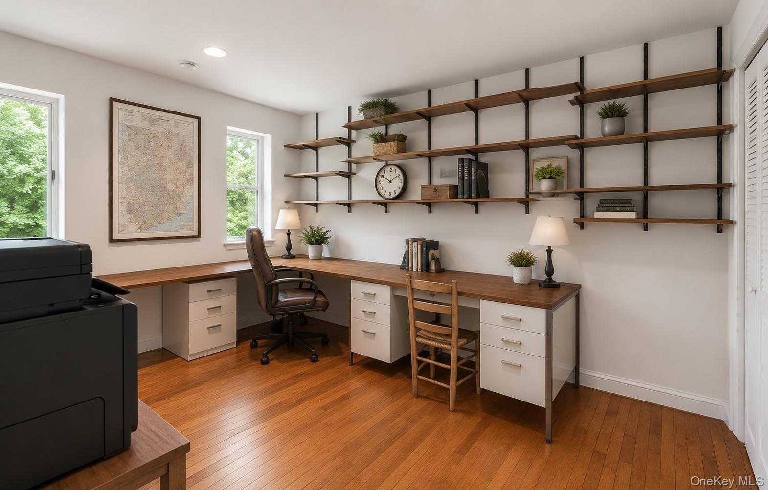 Office-virtually retouched
