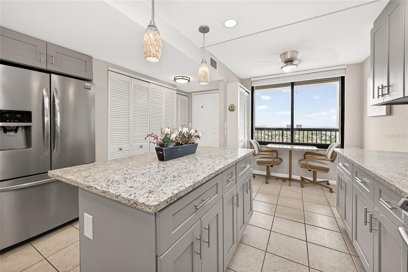 Another angle of updated kitchen