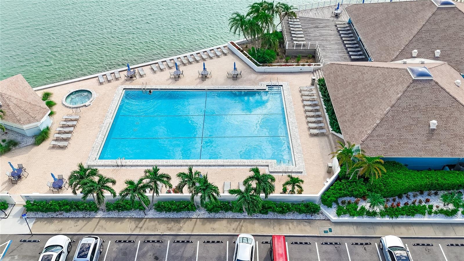 This pool stays warm year-round