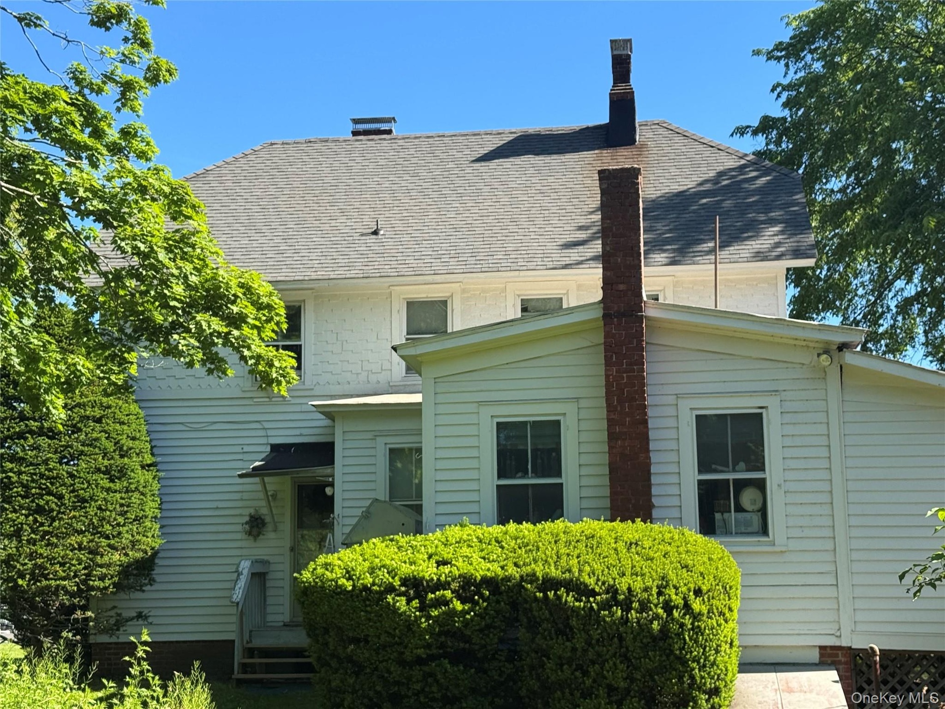 Legal 4 family home on the property.
