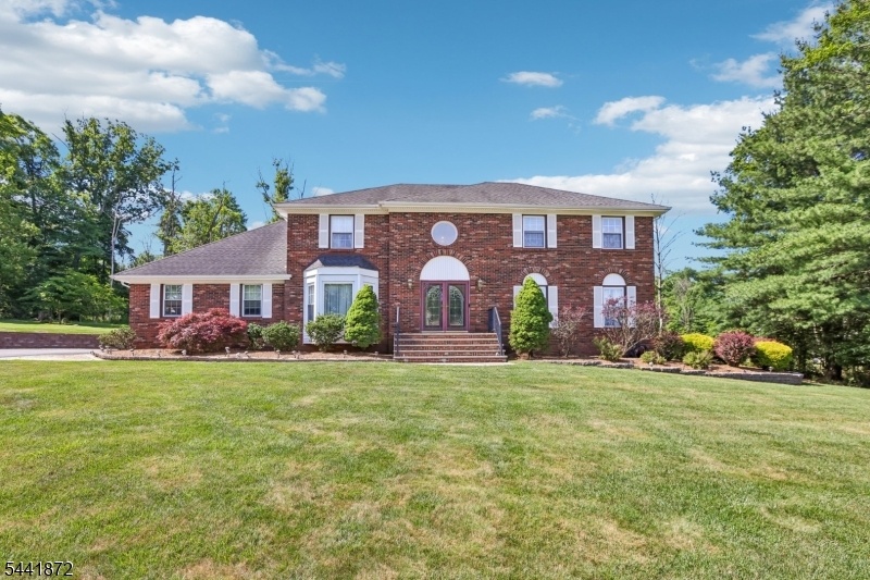 Stately Brick Front Colonial