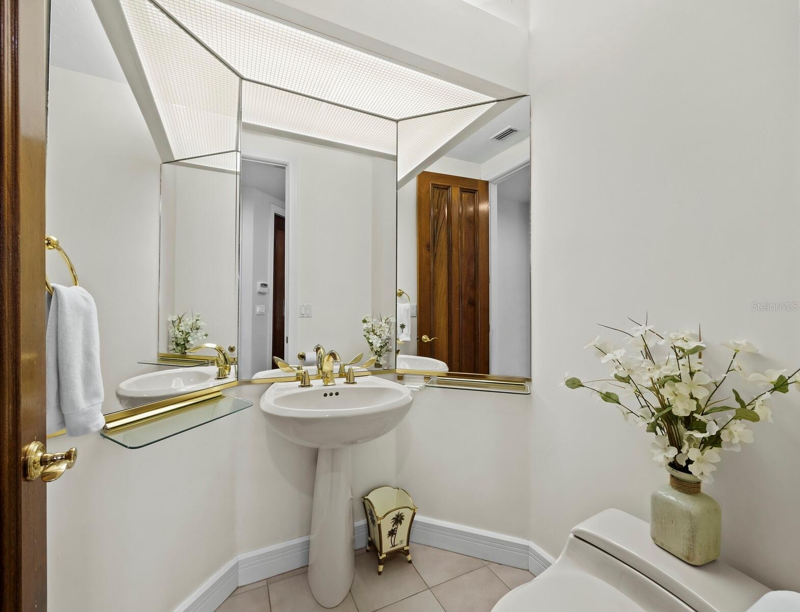 The half bath