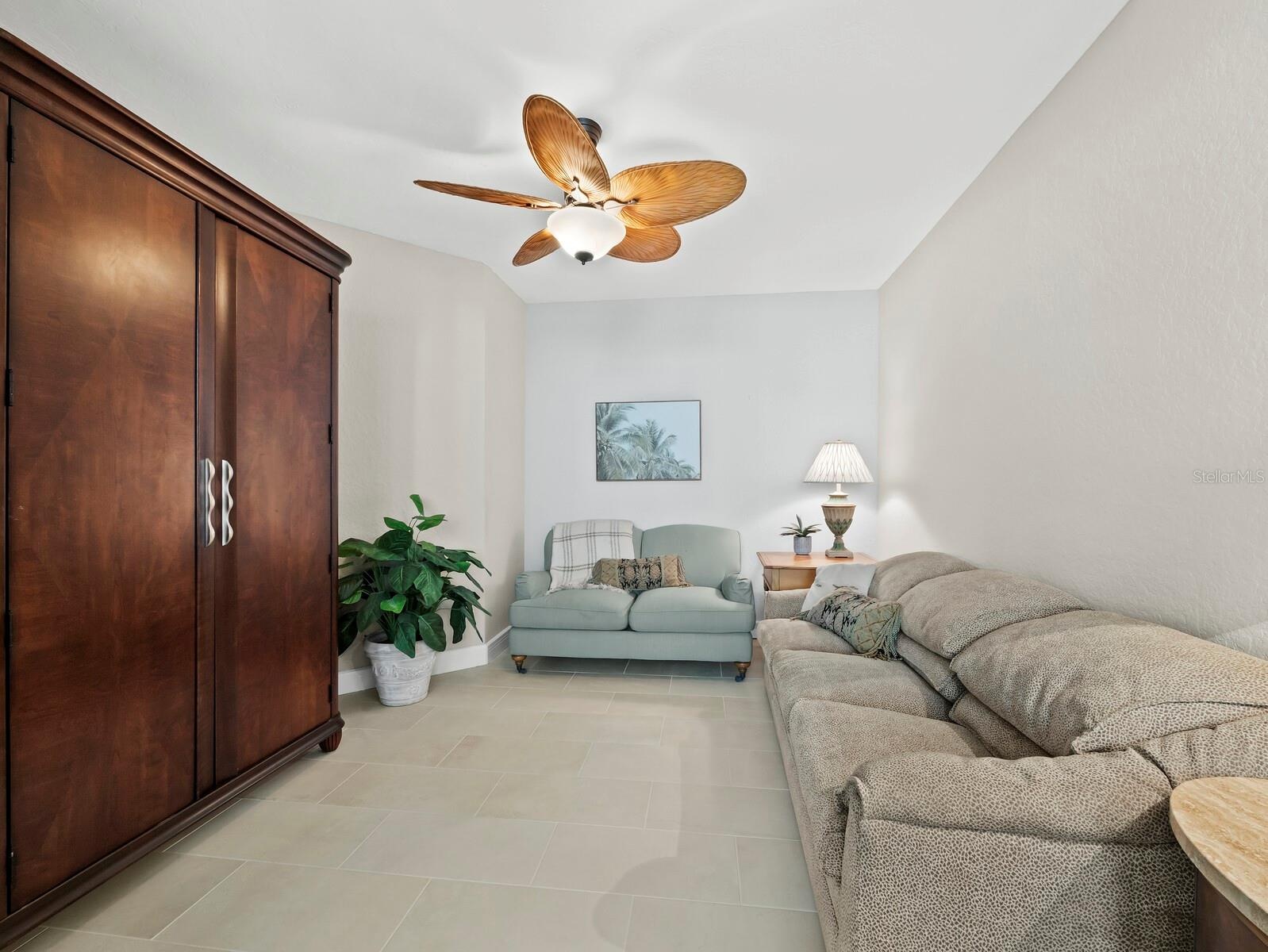 The 3rd bedroom, as listed on the property tax, is being used as a den with a sleeper sofa