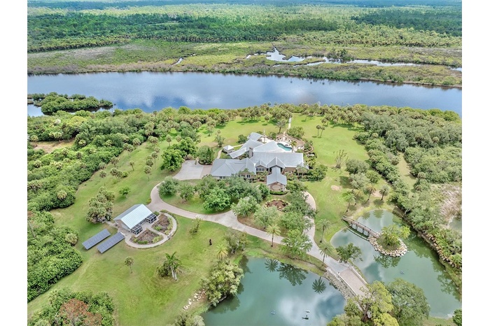 Aerial of Estate