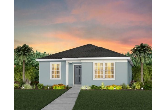 Exterior Design. Artistic rendering for this new construction home. Pictures are for illustrative purposes only. Elevations, colors and options may va