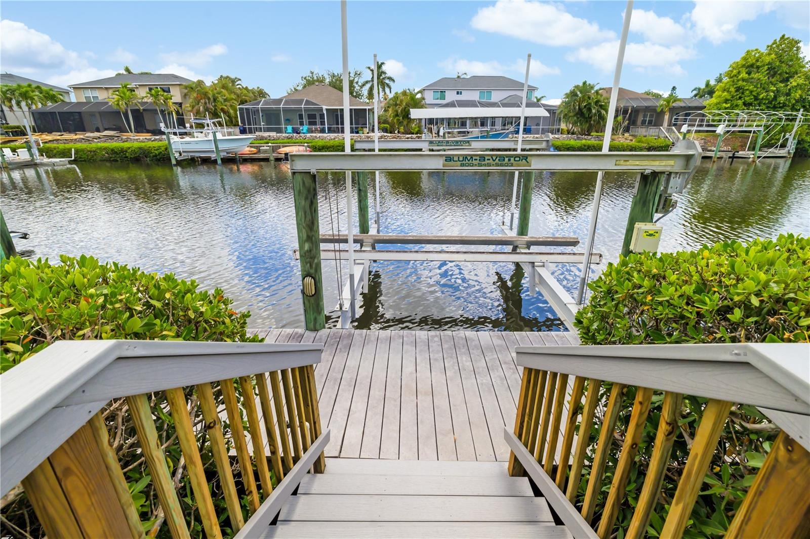 Front Dock on Canal