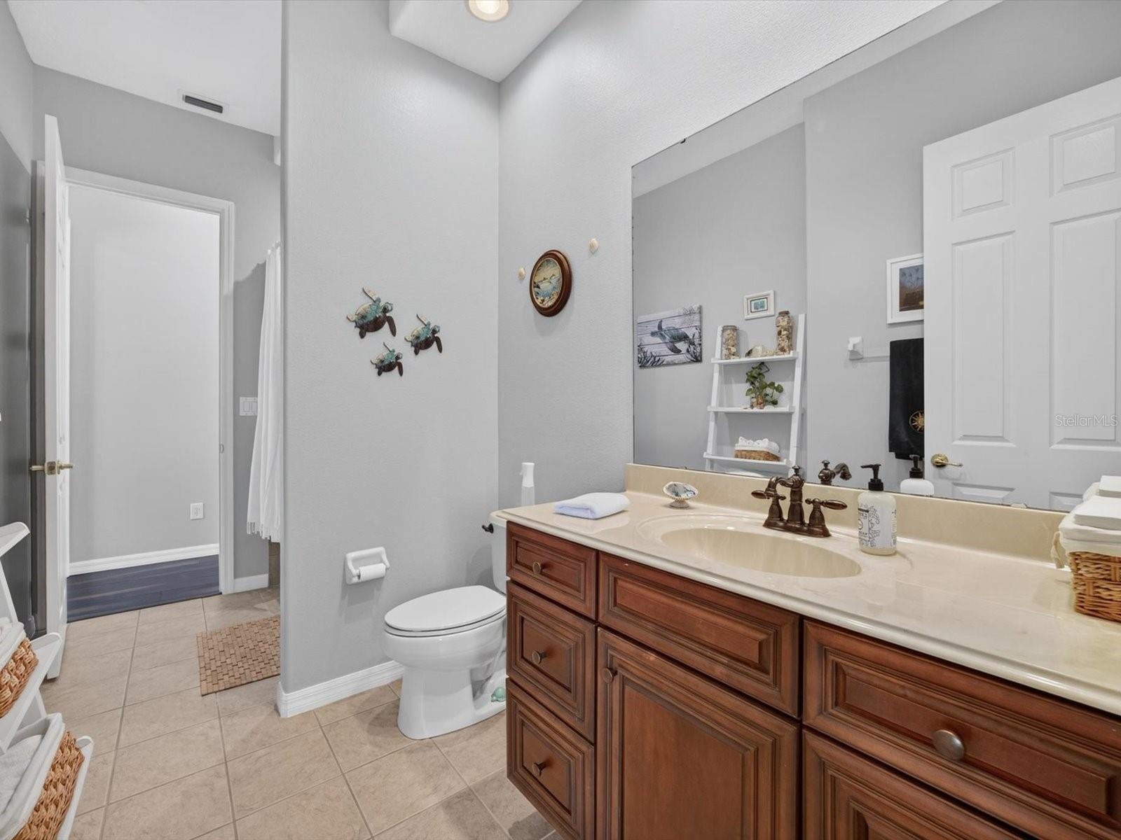 Jack and Jill bathroom