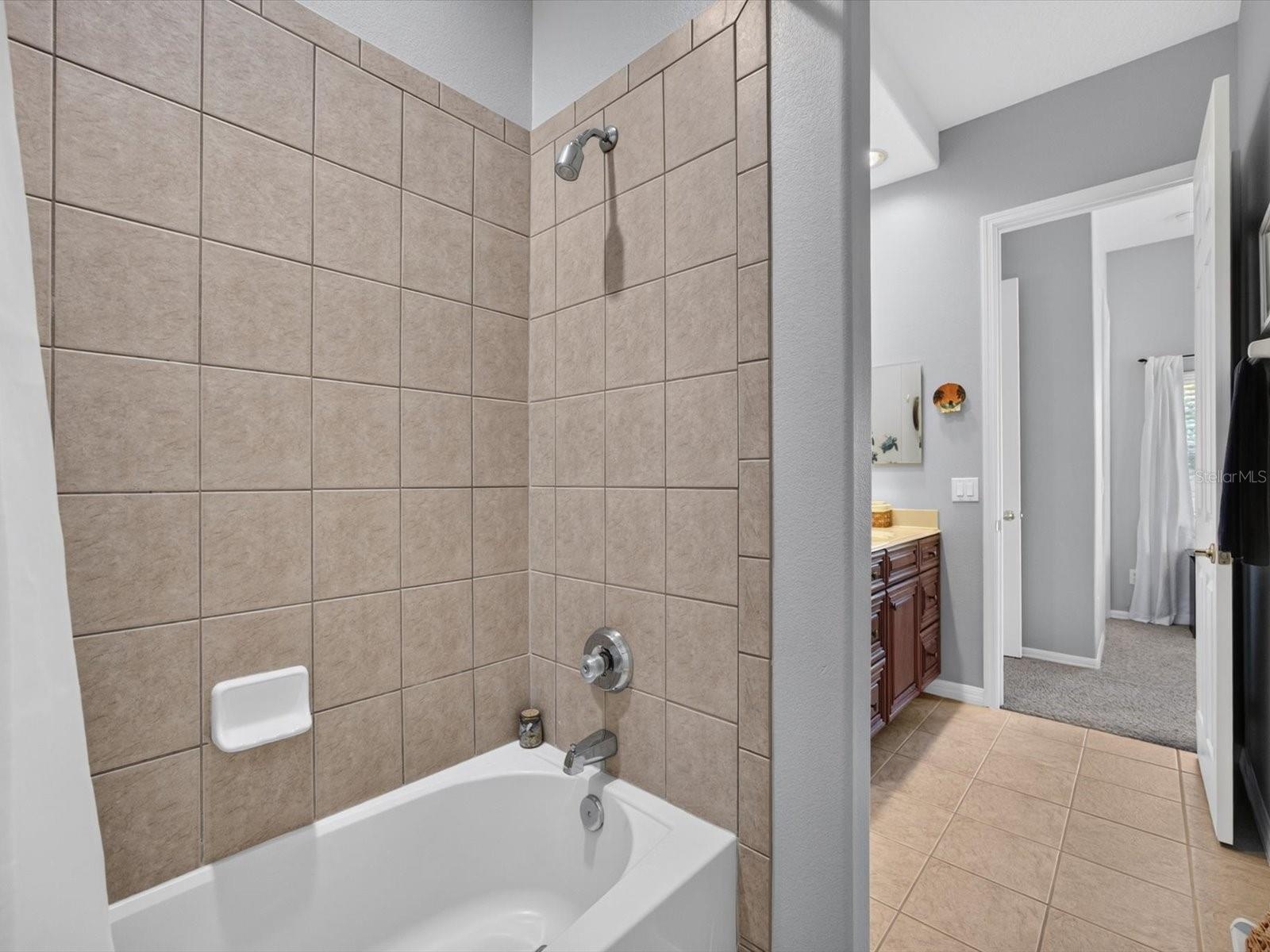 Jack and Jill bathroom