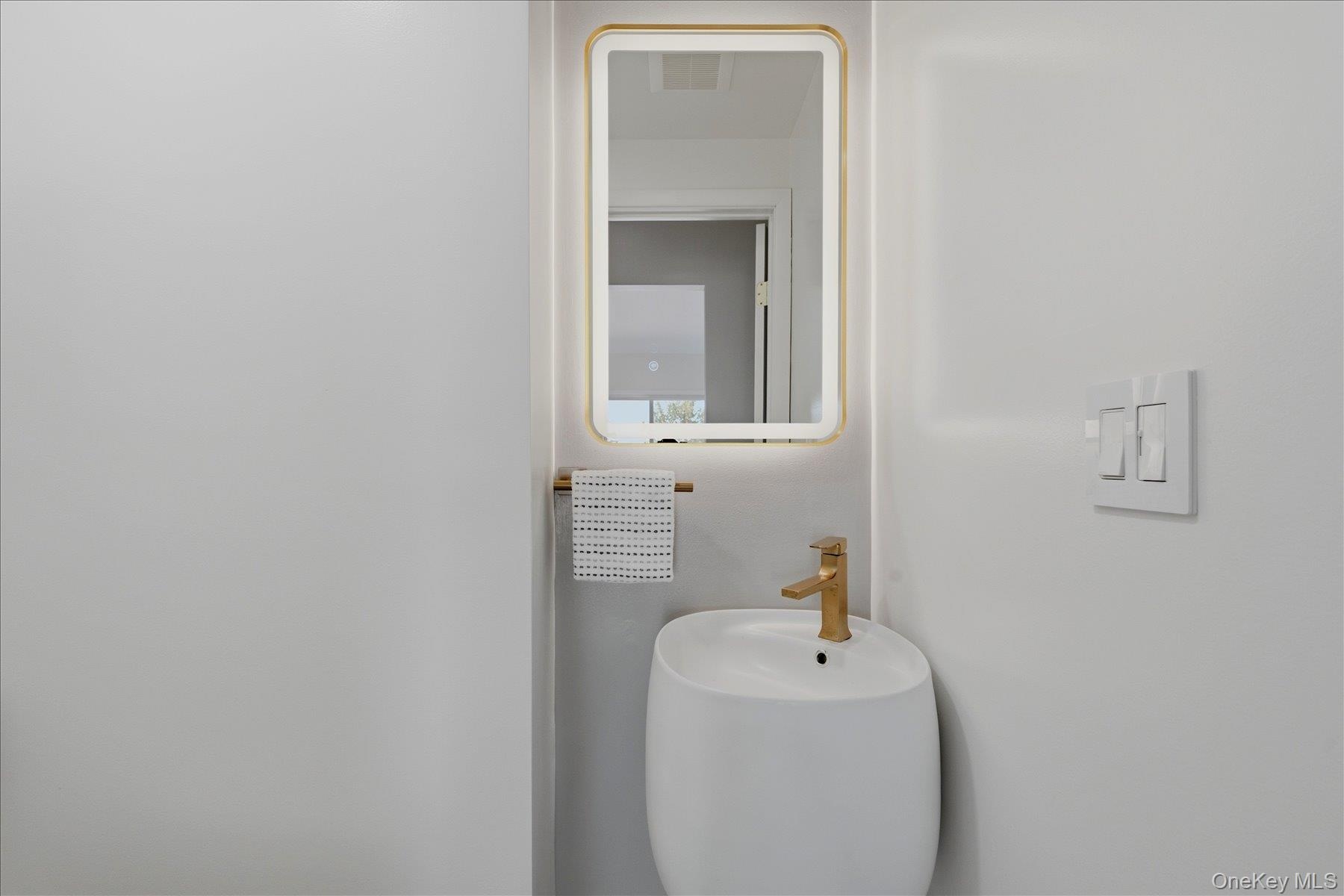 Half bath main floor