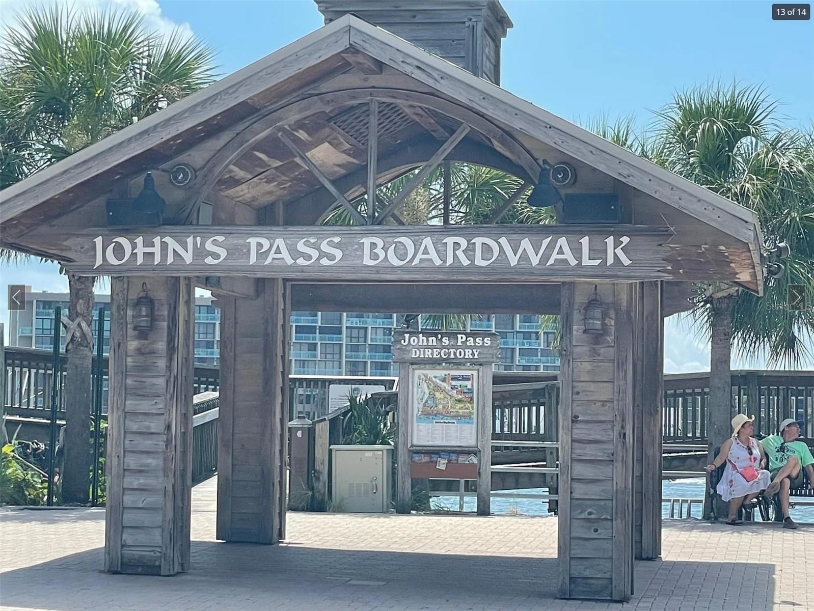 John's Pass 6 Blocks Away