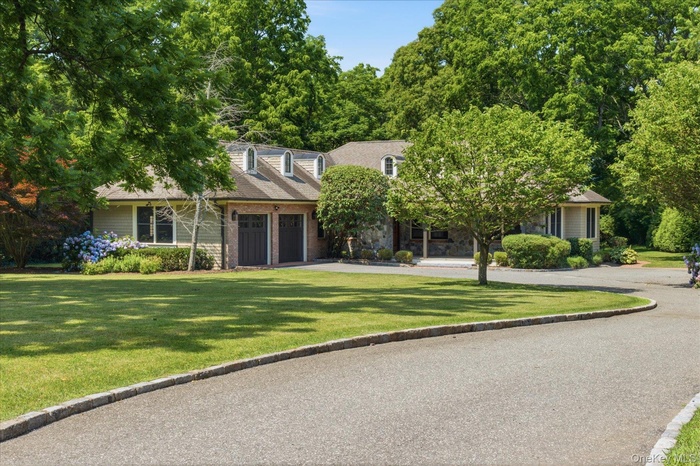 Timeless custom residence set on 1.2 acres