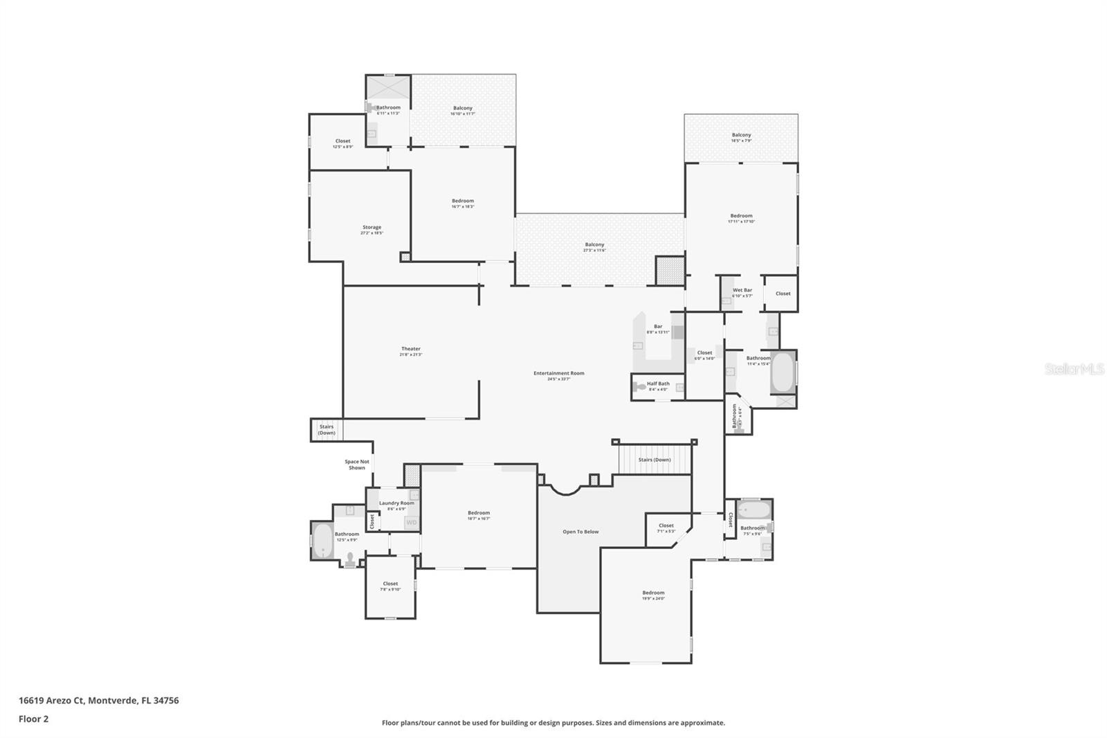 2nd Floor - Floor Plan