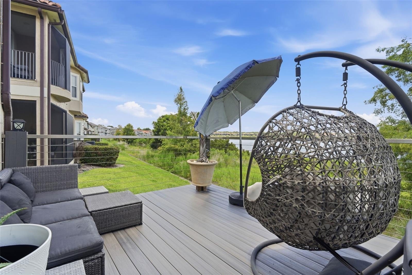 Deck with Waterview