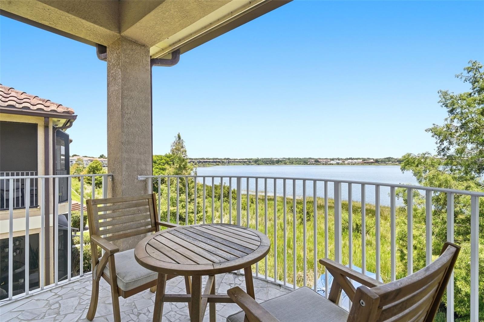 Primary Bedroom Balcony with Waterview