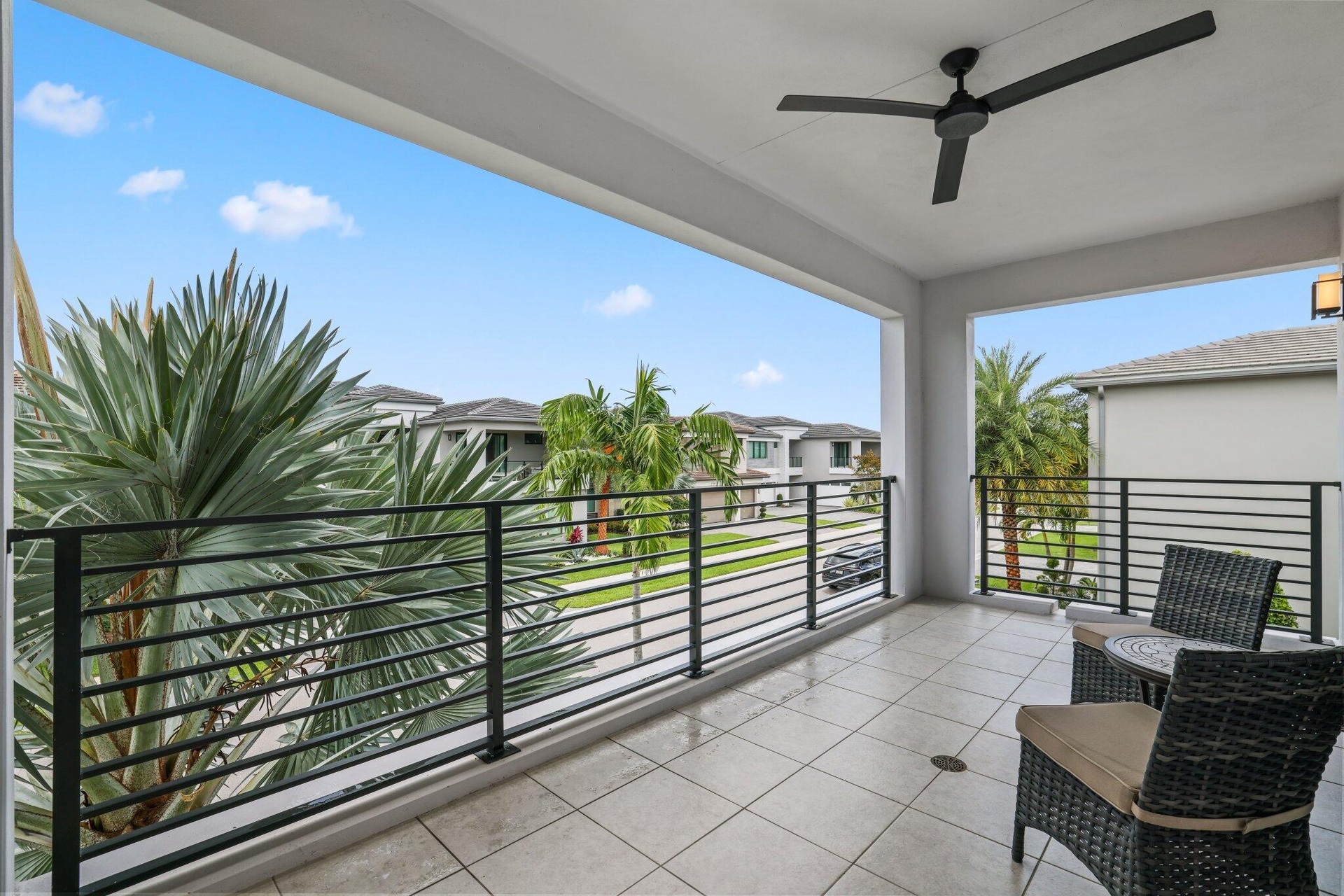 Front balcony