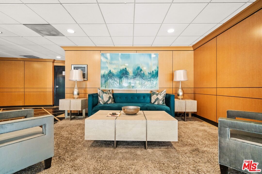 Lobby seating area