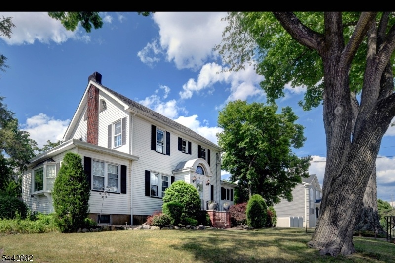 angle shot of house