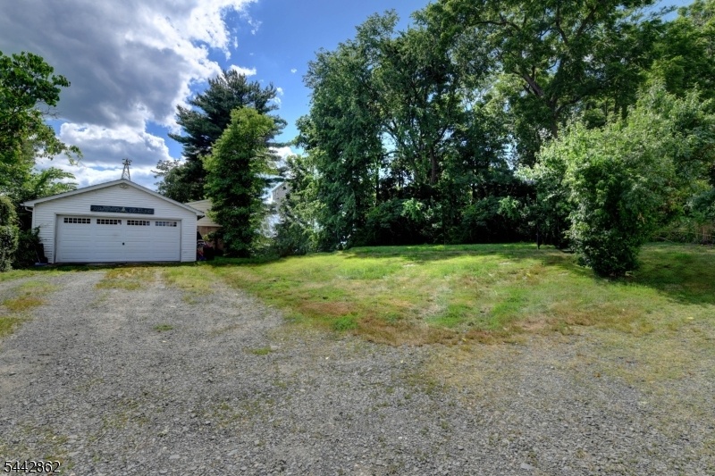 garage and driveway