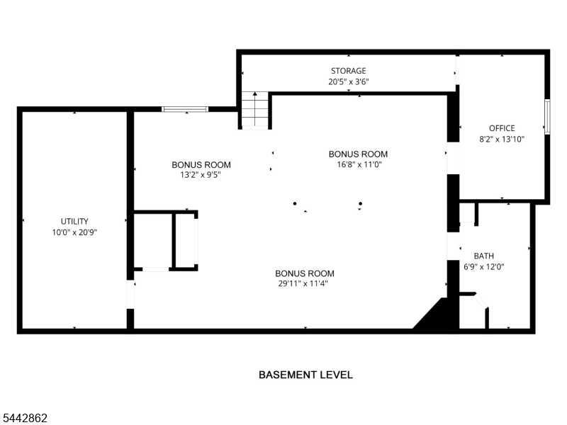 Floor Plan - Finished Basement