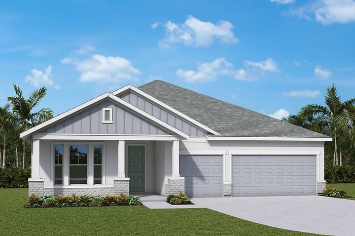 Front Exterior Rendering**Paint Colors May Vary