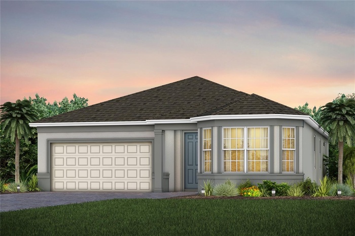 Exterior Design. Artistic rendering for this new construction home. Pictures are for illustrative purposes only. Elevations, colors and options may va