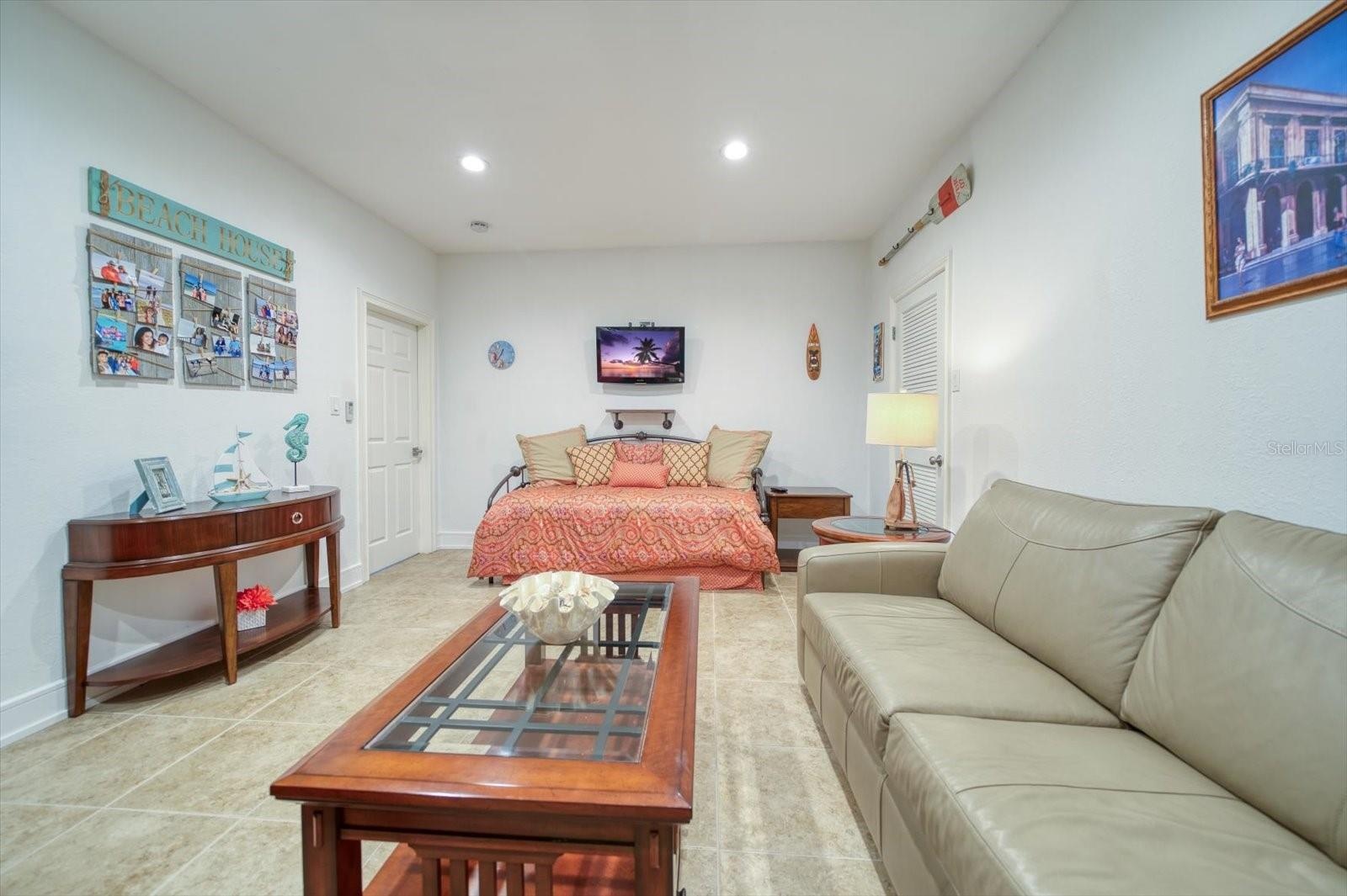 Downstairs Garage Bonus Room