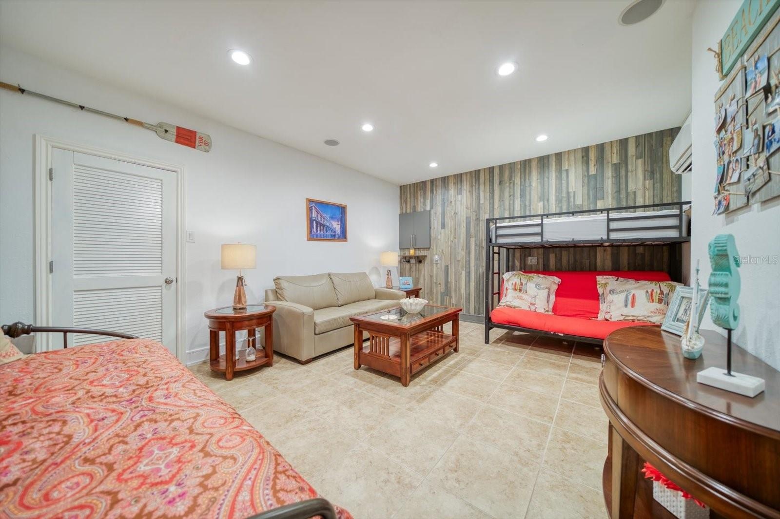 Downstairs Garage Bonus Room