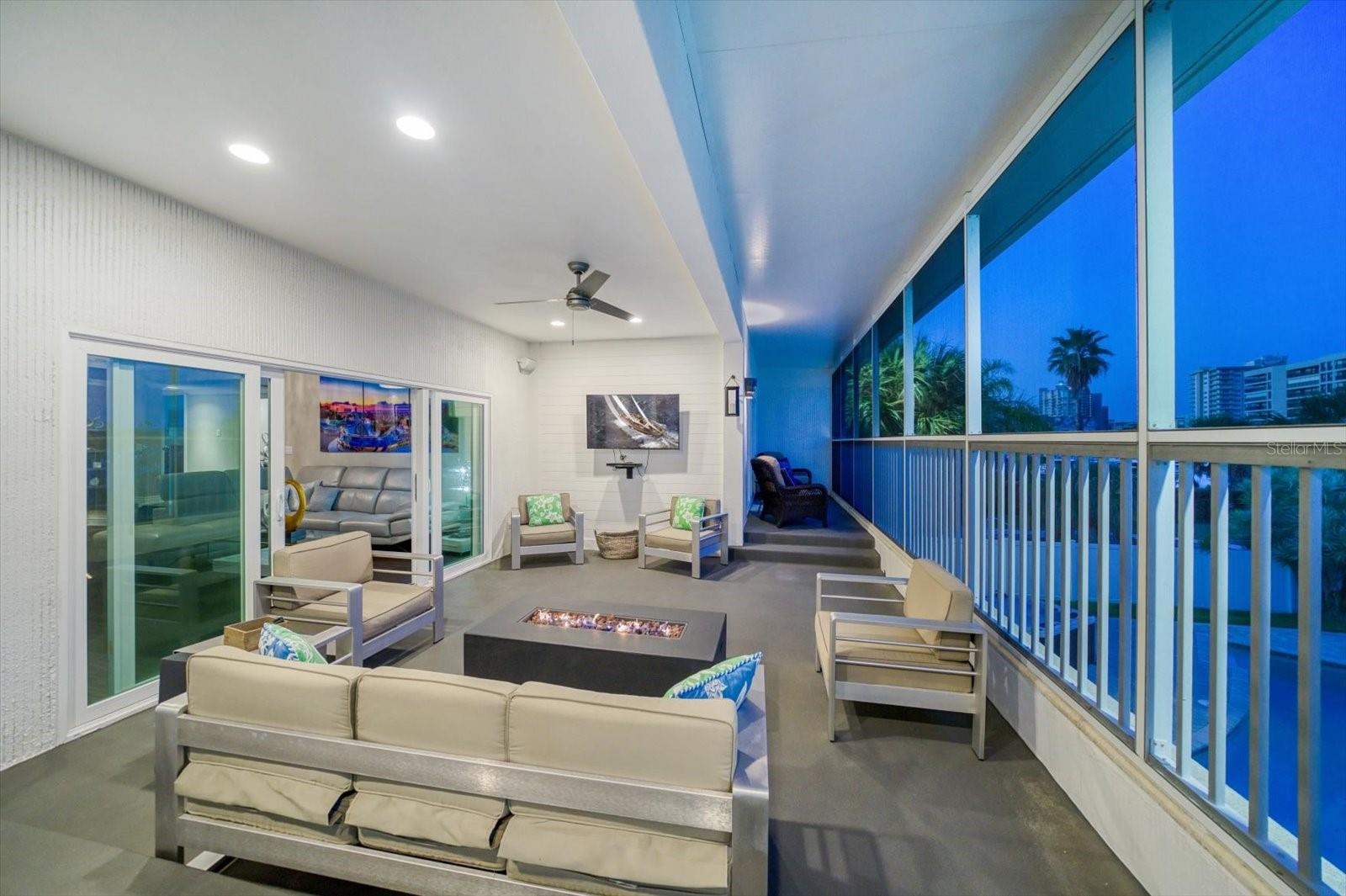 Upstairs Patio