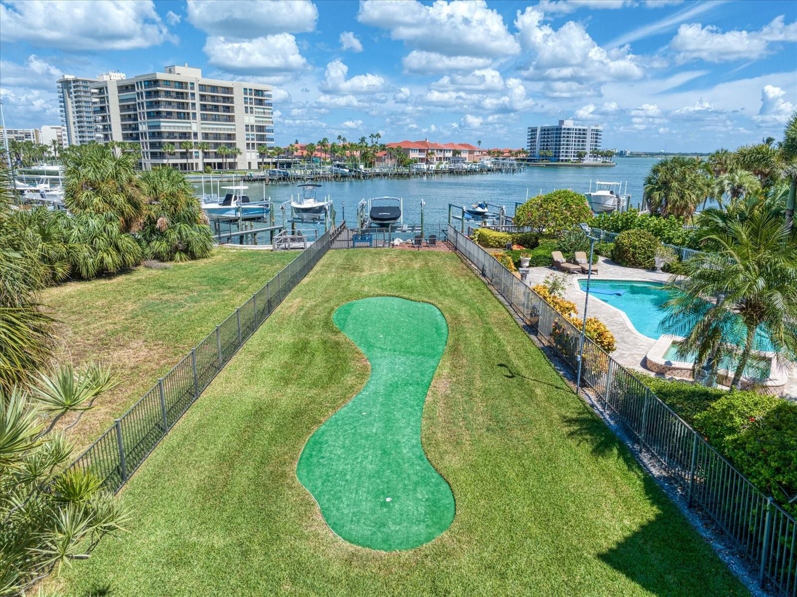 Backyard Putting Green
