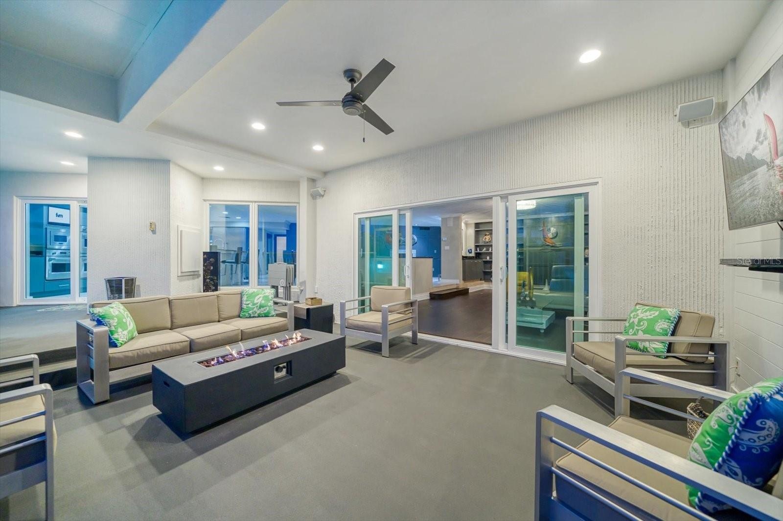Upstairs Patio