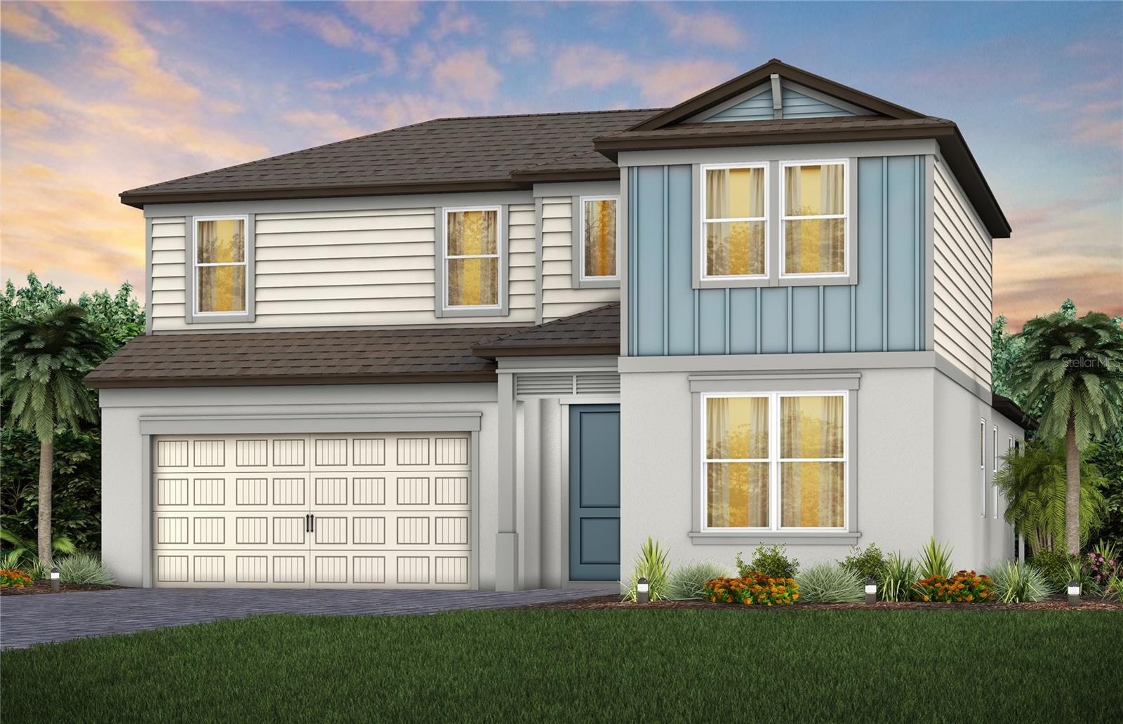 Exterior Rendering, Elevation CO1