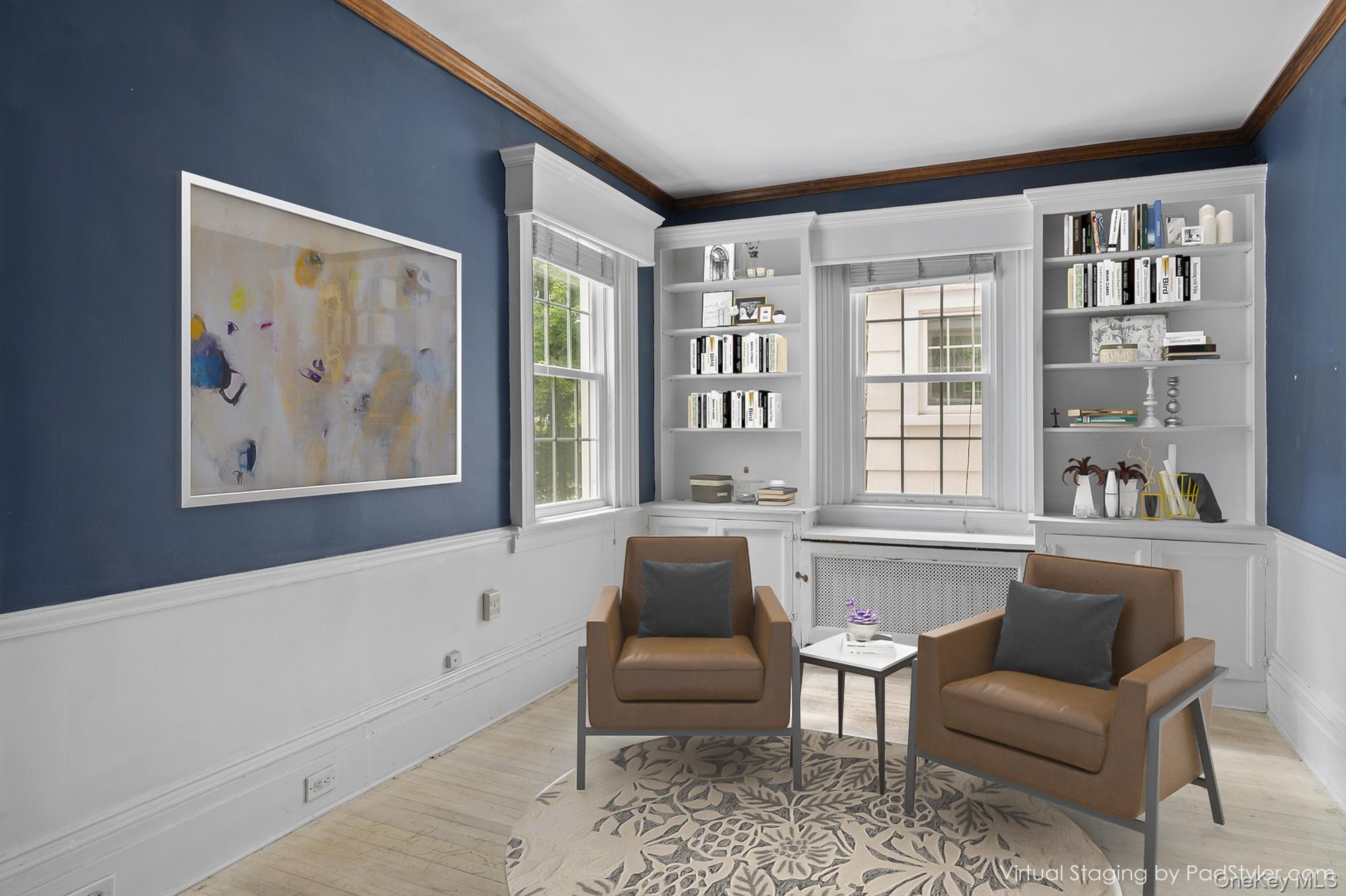 Comfortable office on first floor is the ultimate convenience
