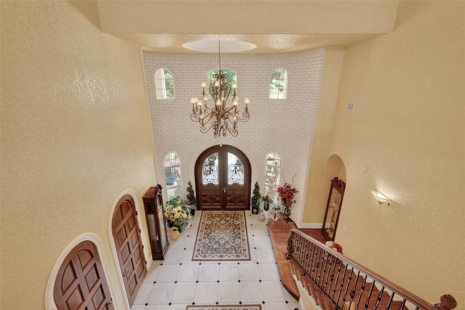 Foyer from Game Room above