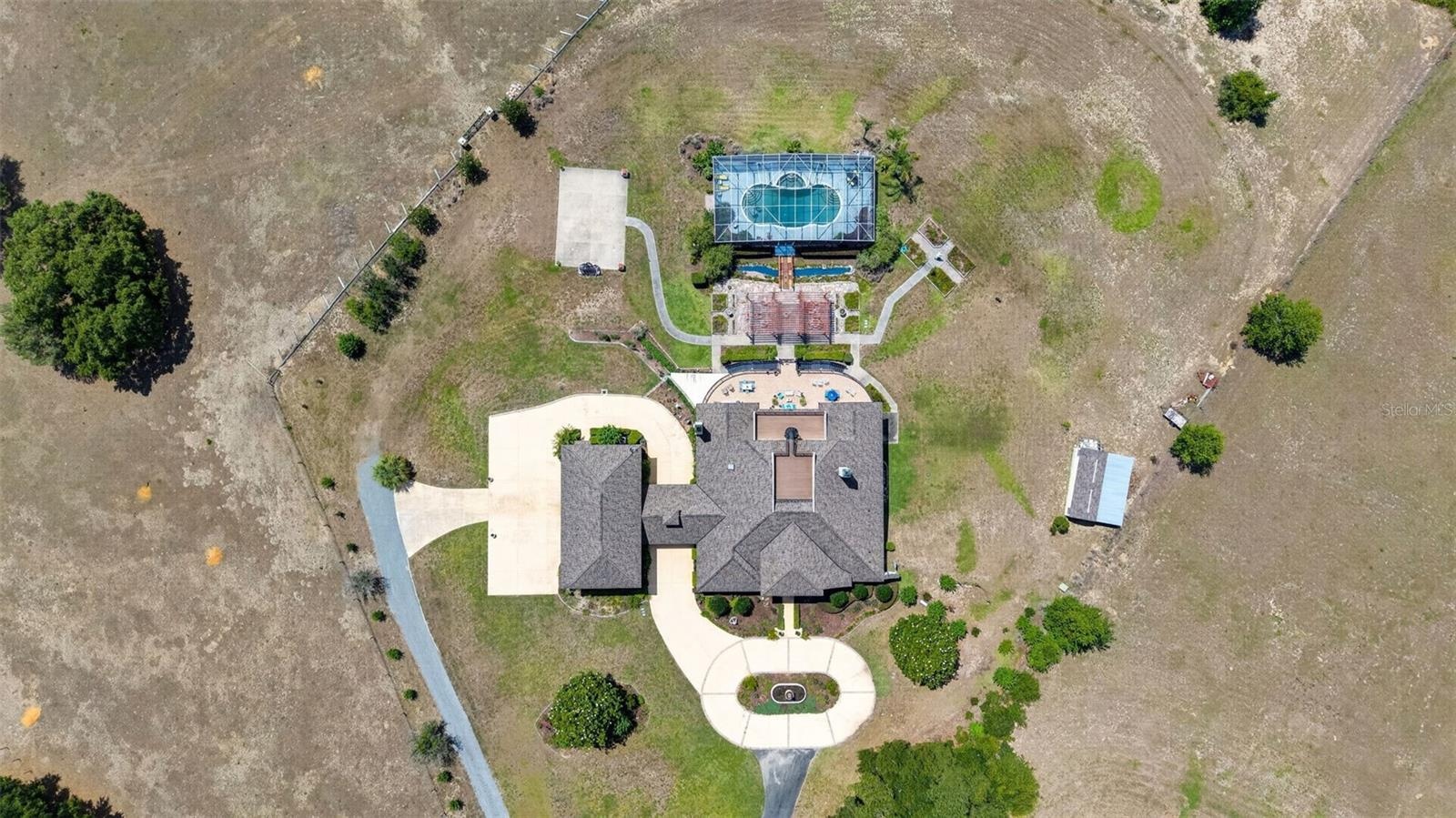 Aerial View of Home