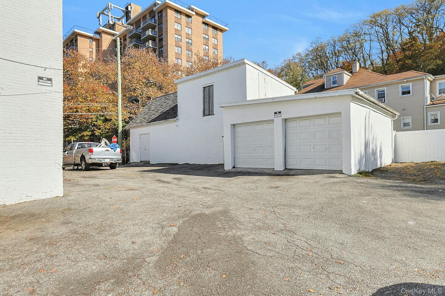 Separate building located in back of property