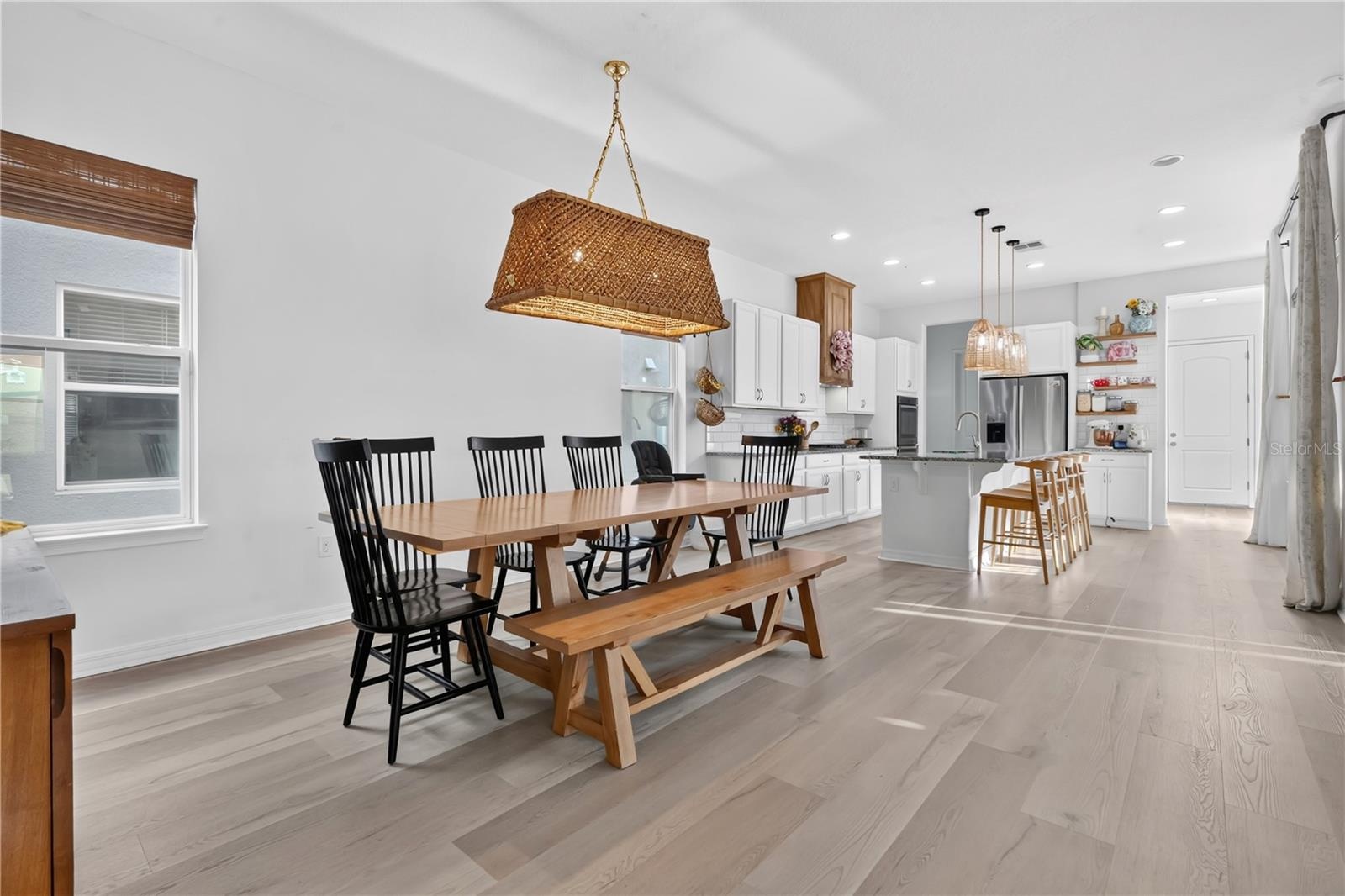 Dining Room and Gourmet Kitchen Area