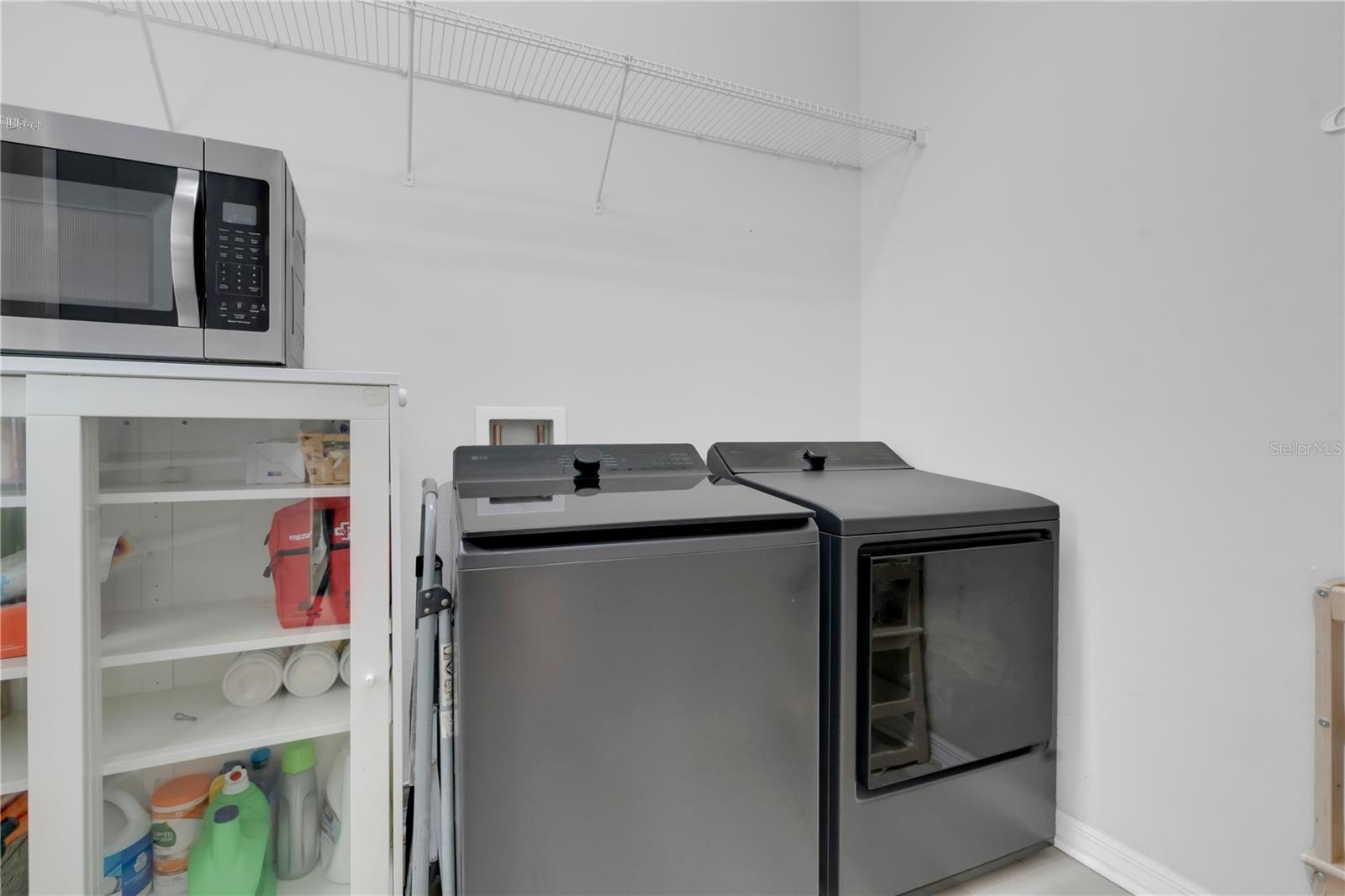 Laundry with additional storage