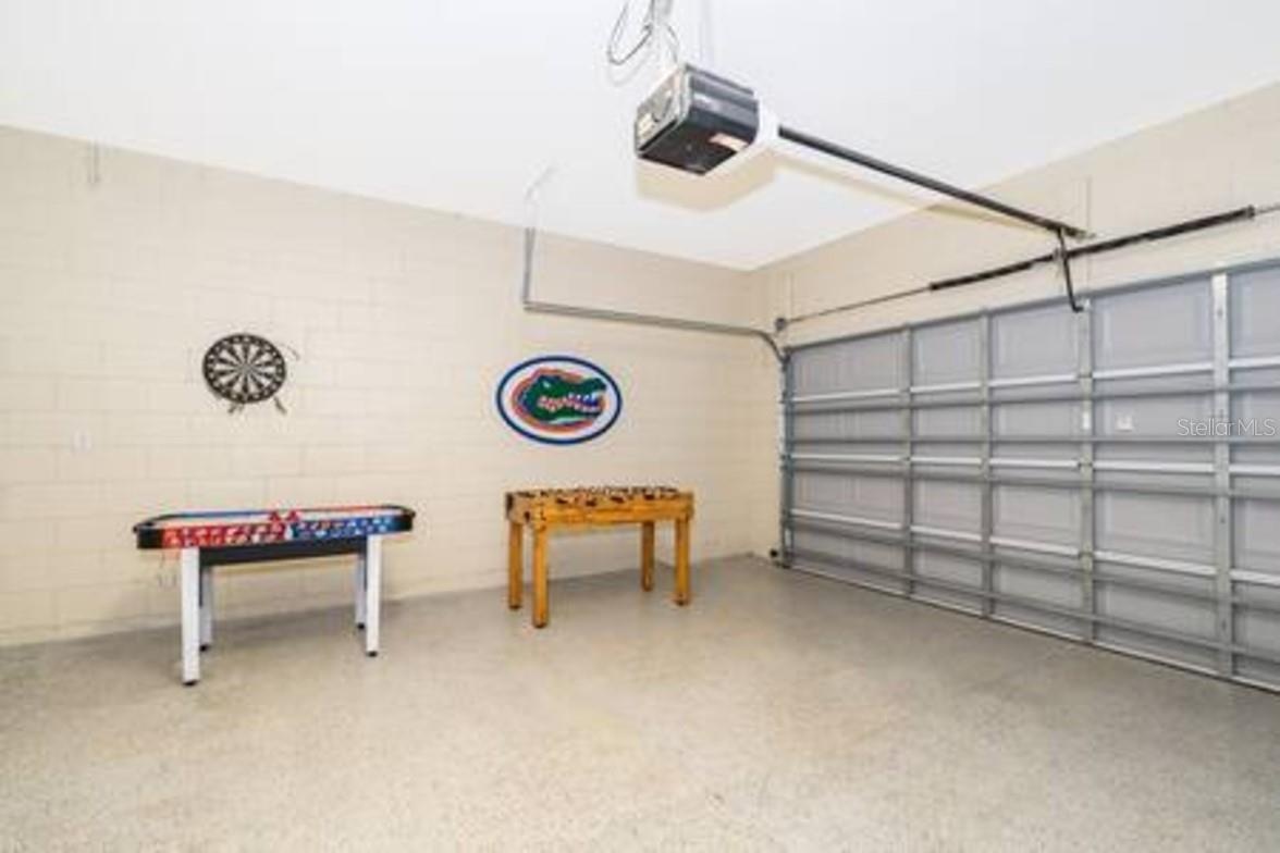 2-Car Garage/Game Room