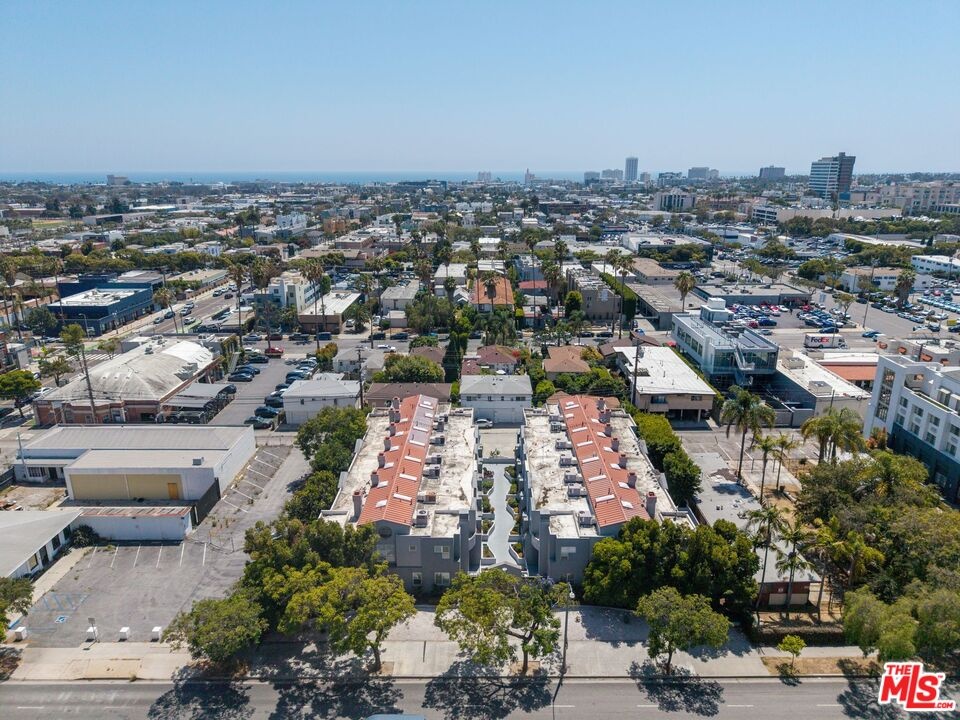 Aerial view showing the front