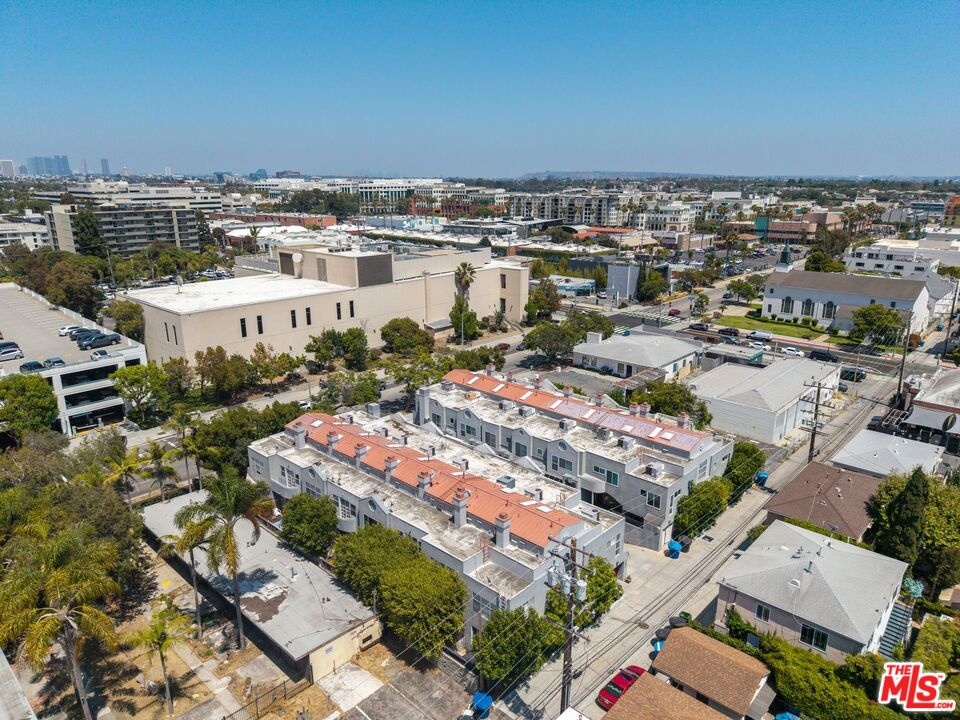 Aerial view capturing a multi-