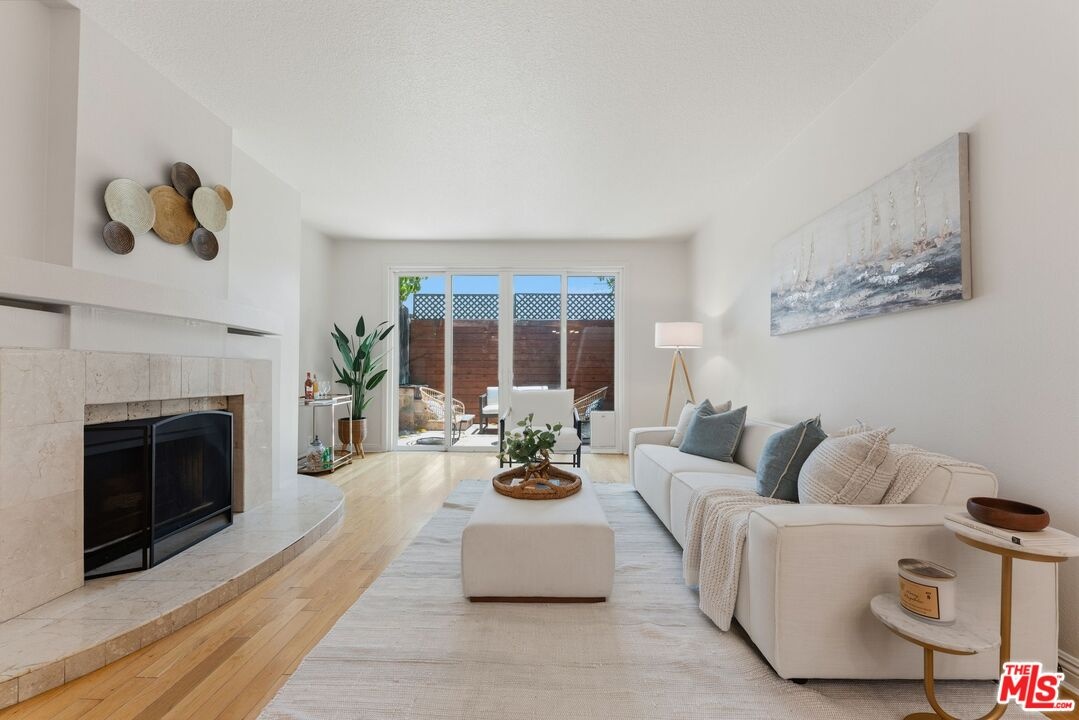 Living room highlighted by a s