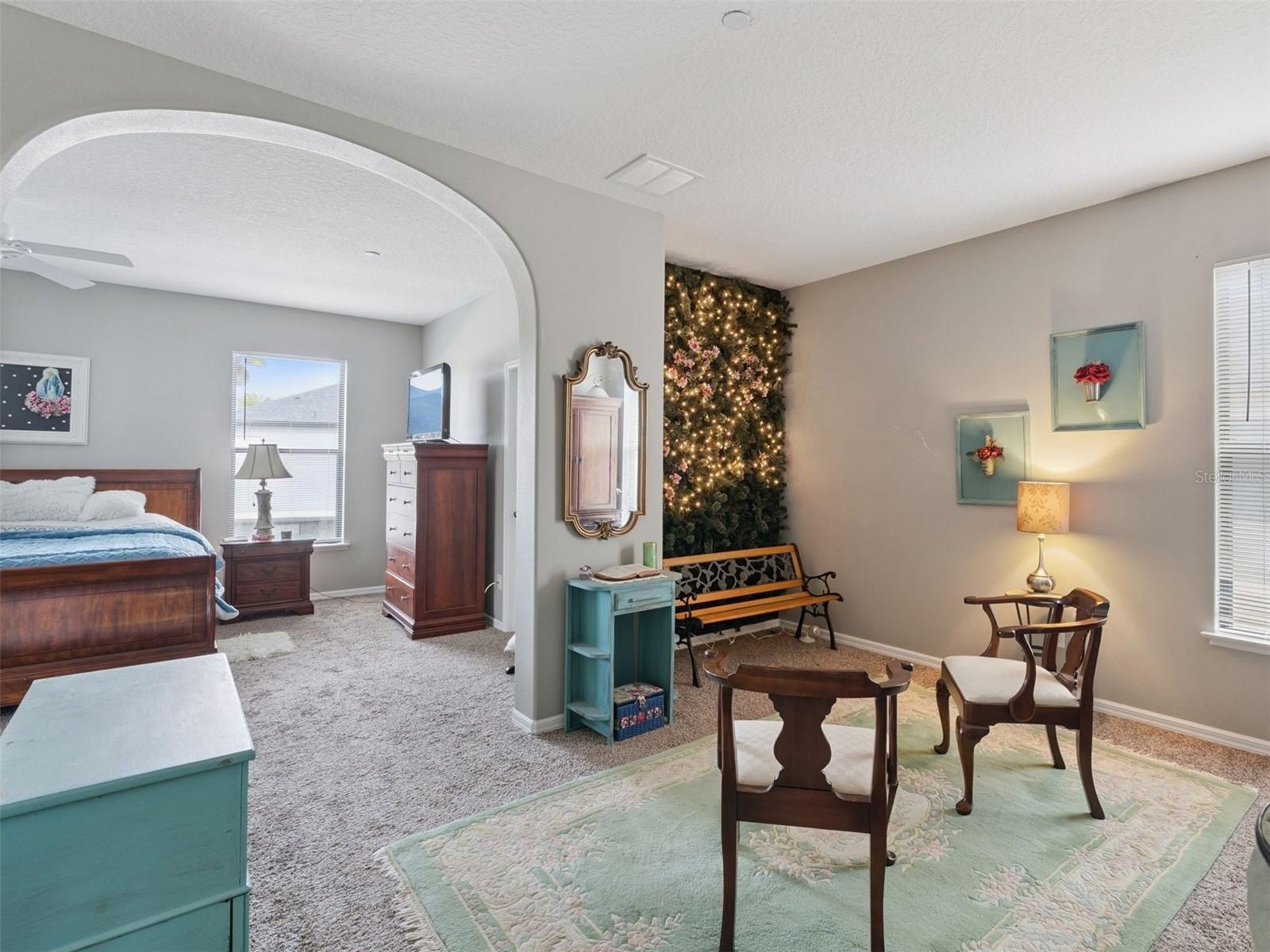 Bonus area in Master bedroom