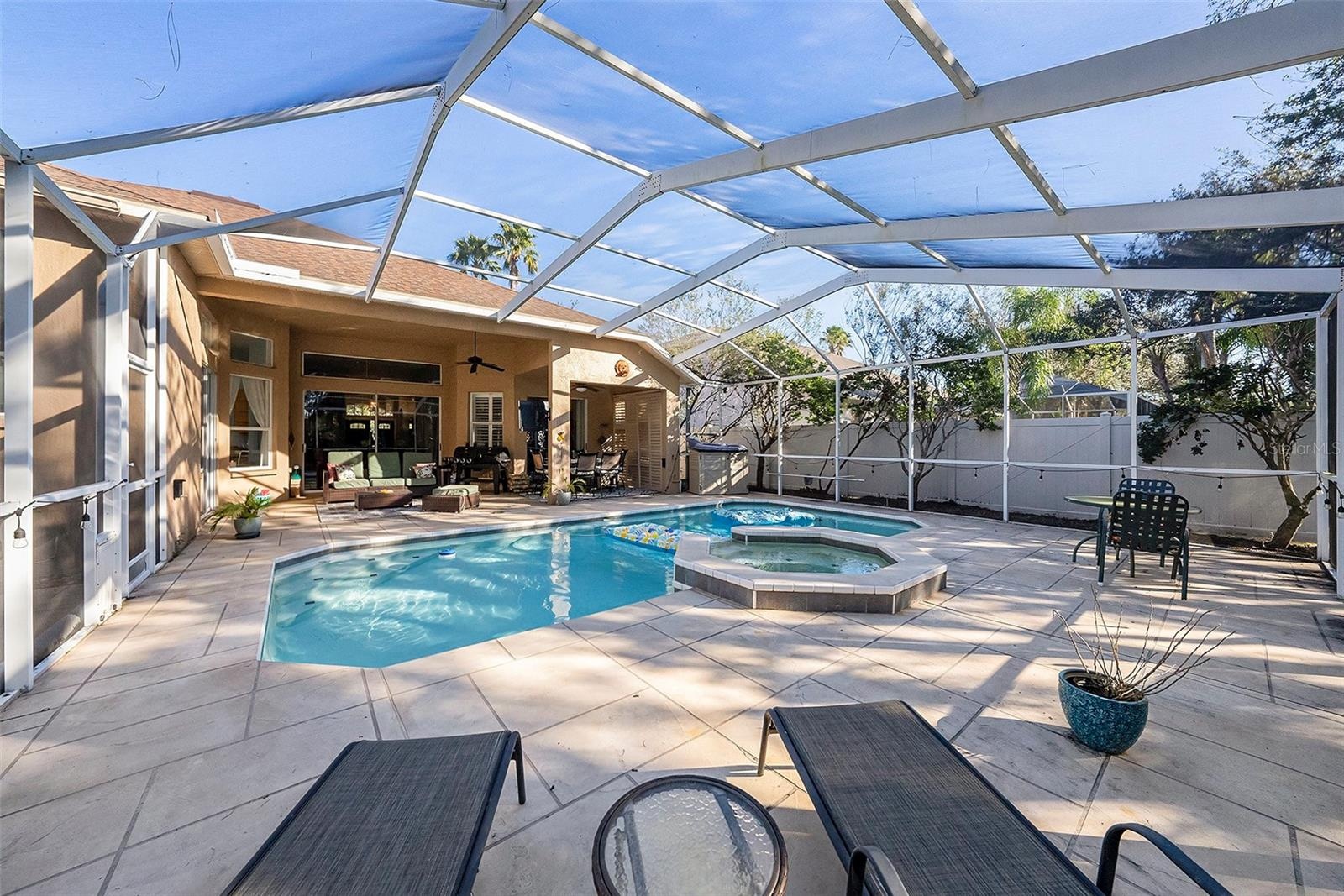 Pool area