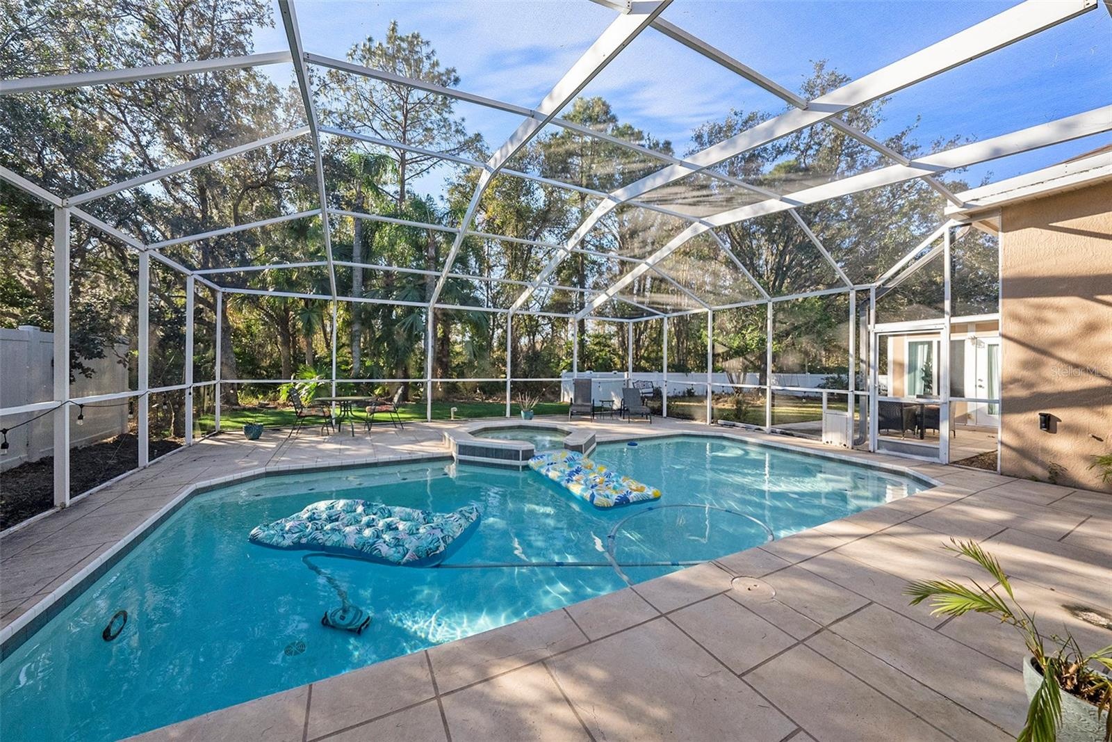 Pool area