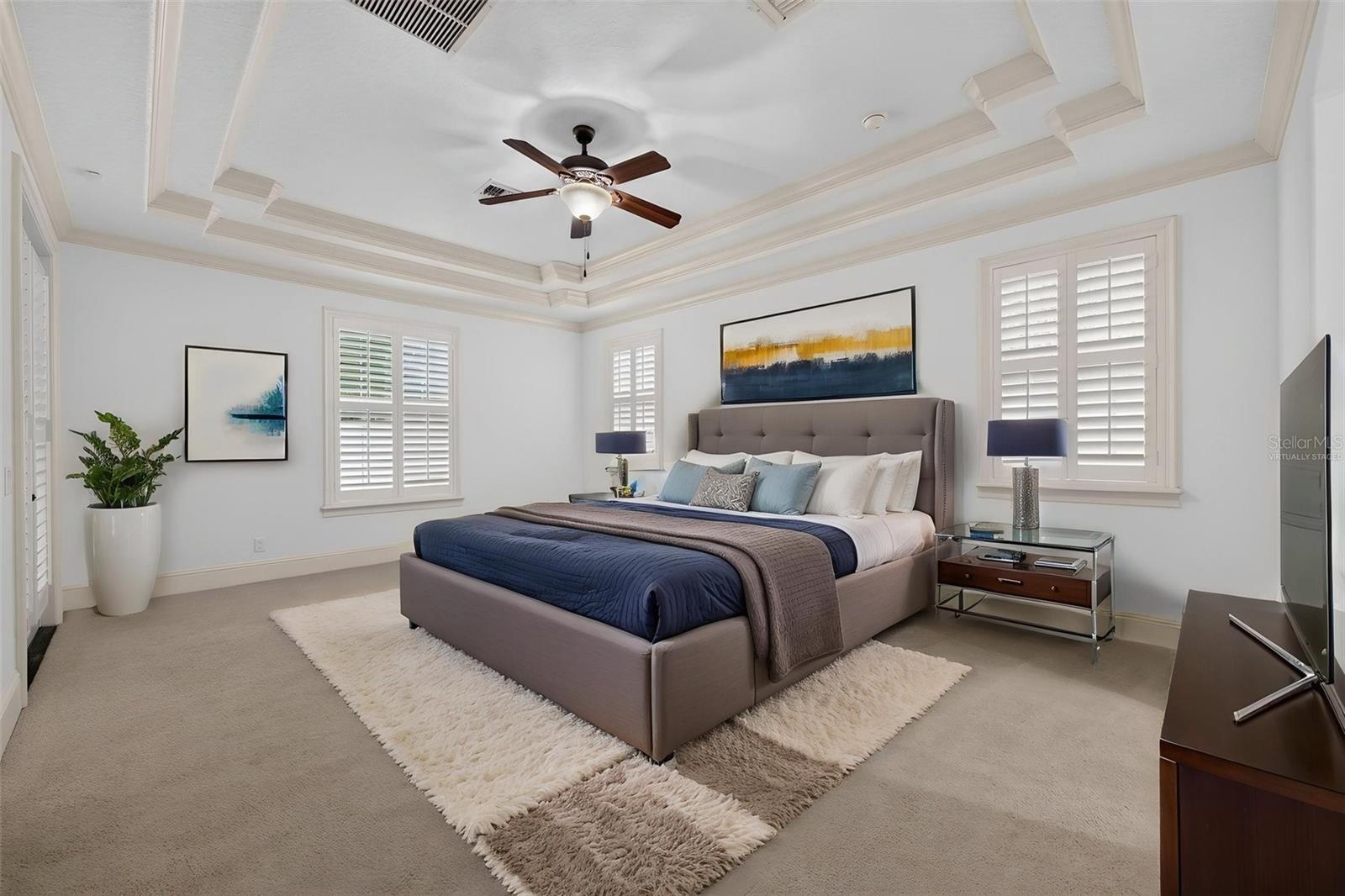 Virtually Staged. Spacious Primary Suite