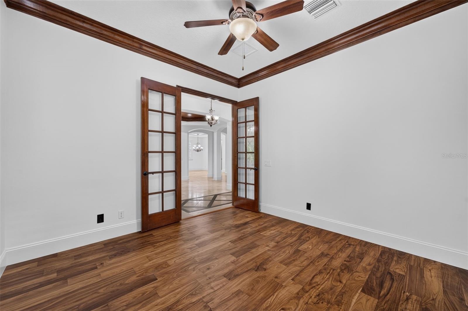 Office located next to the foyer