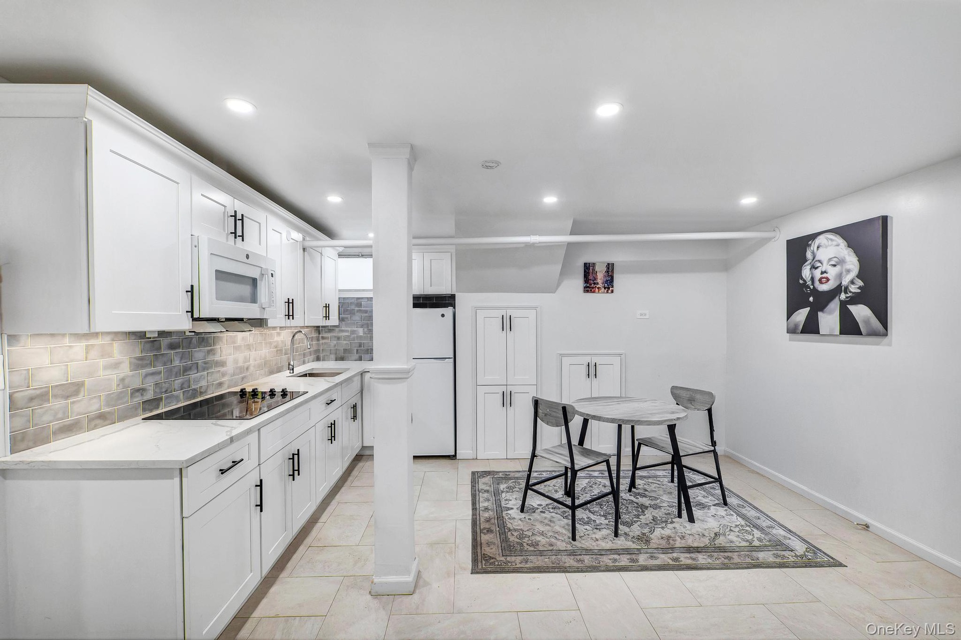 Completely updated basement